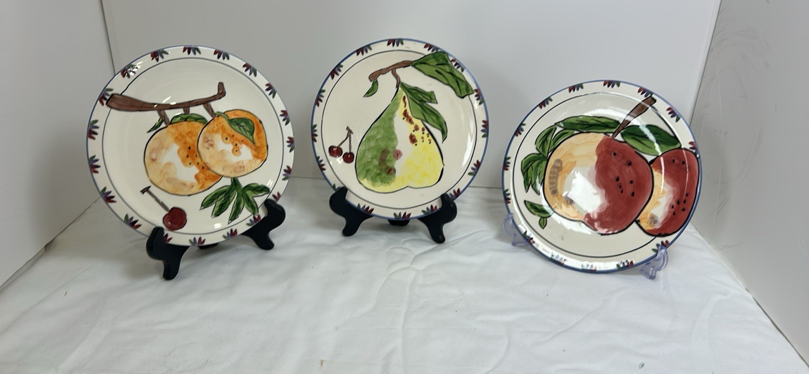 Lotus TIKA Handcrafted 3 Decorative Plates gallery
