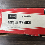 Sears Torque Wrench 1/2 Inch Drive 0-150 Ft Lbs. 9-44649 gallery