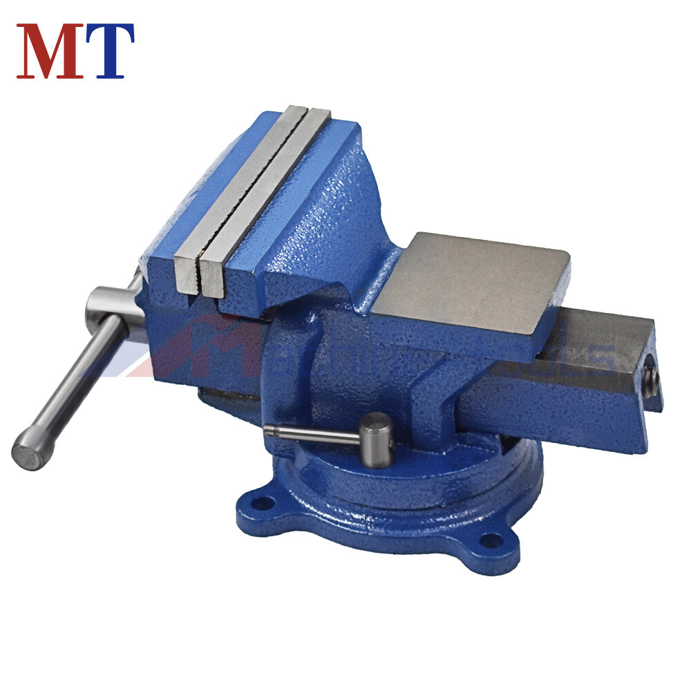 Heavy Duty 6 Inch Mechanic Bench Vise Table Top Clamp Press Locking Swivel Base gallery