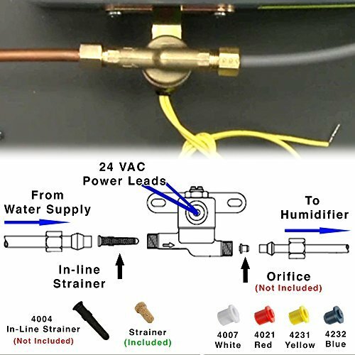 4040 Replacement Humidifier Valve Part No. 4040 24 Volts 2.3 Watts 60 HZ gallery