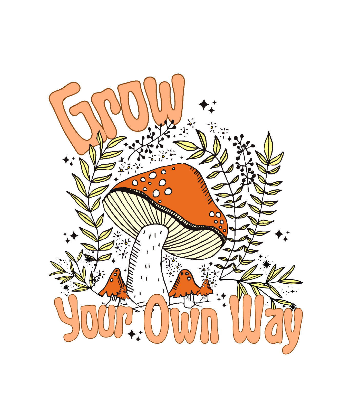 GROW OUR OWN Design Metal Sign (PLEASE READ DESCRIPTION) gallery