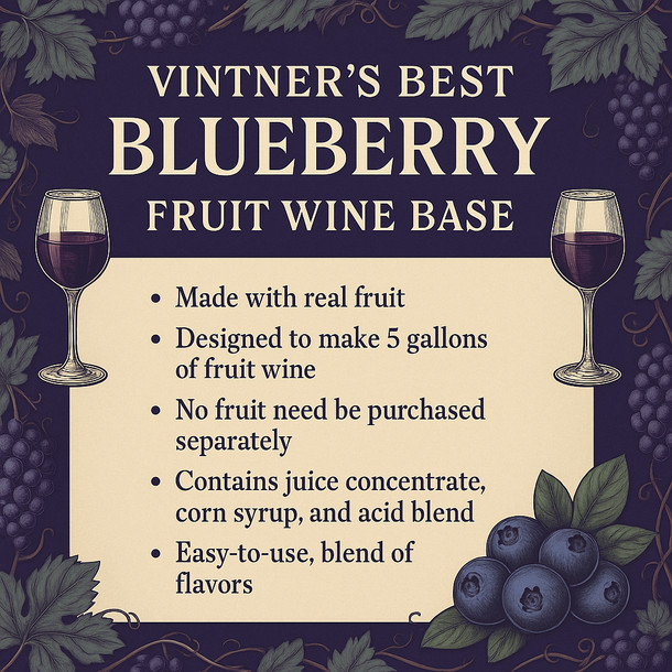 LD Carlson Vintner's Best Blueberry Fruit Wine Base gallery