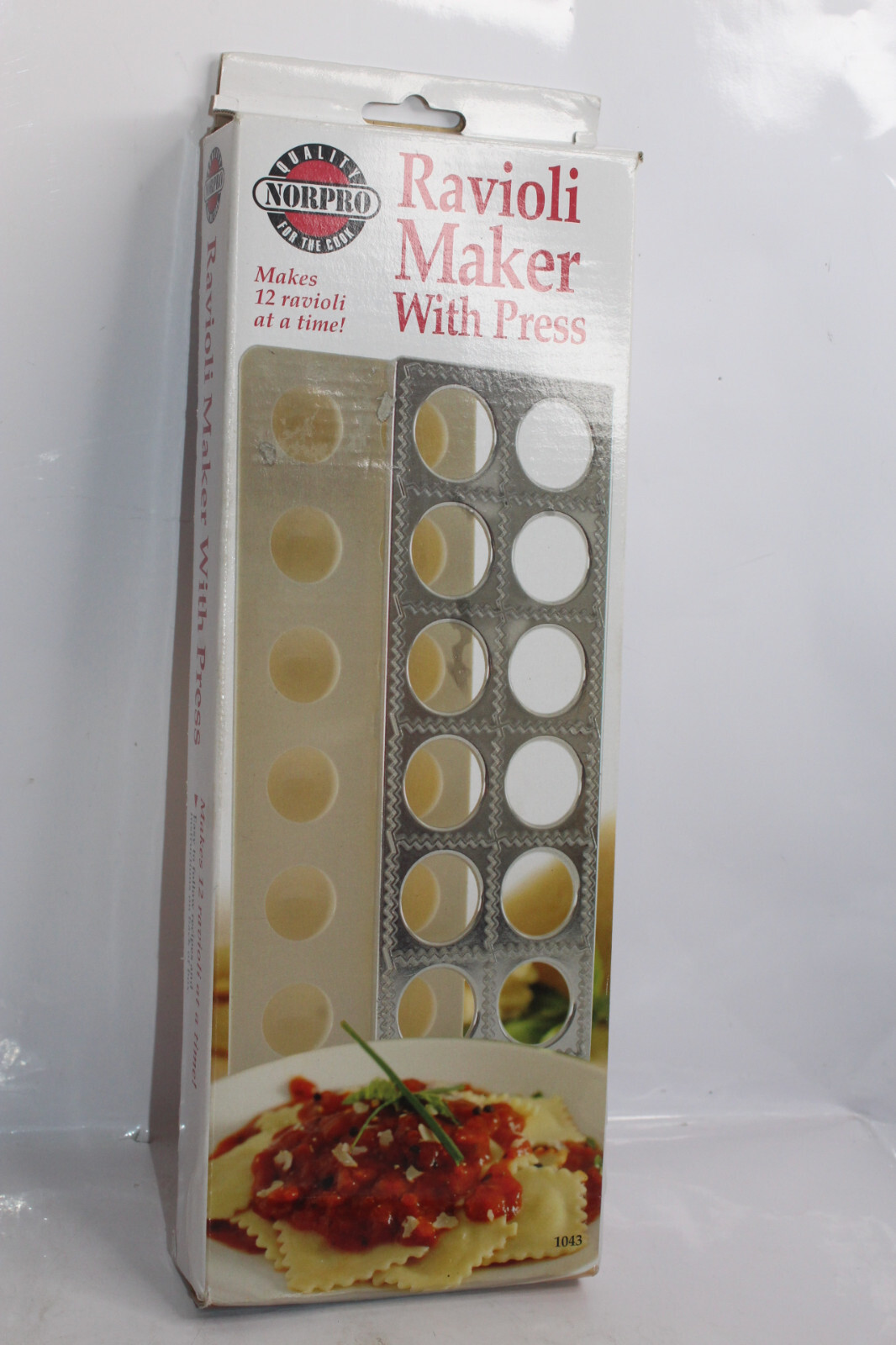 Norpro Ravioli Maker With Press 1043 Homemade Pasta Dough Mold Tool gallery
