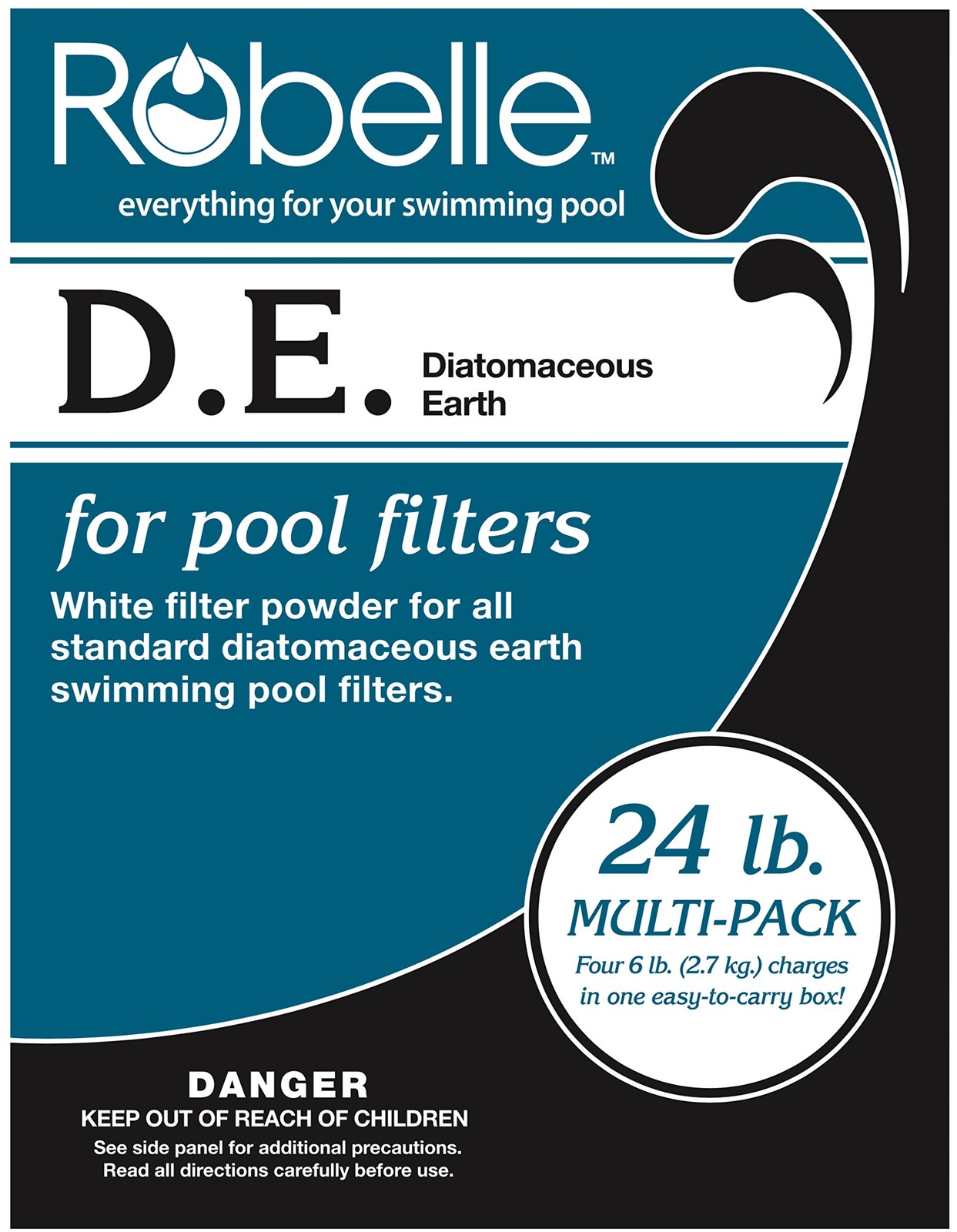 Robelle 24-Pounds Premium D.E. for Pool Filters, Diatomaceous Earth gallery