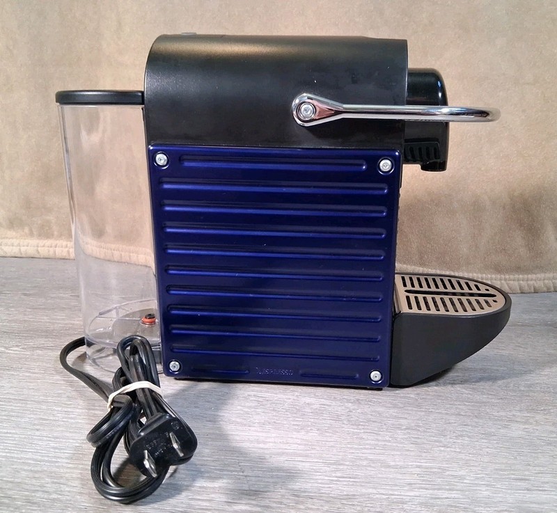 Nespresso Pixie Type C60 Espresso Coffee Capsule Pod Machine Maker - Indigo Blue gallery