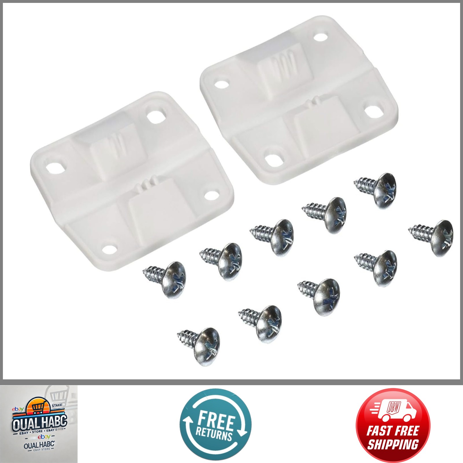 ​Coleman Cooler Replacement Hinges 2-Pack with Screws – Fits Various gallery