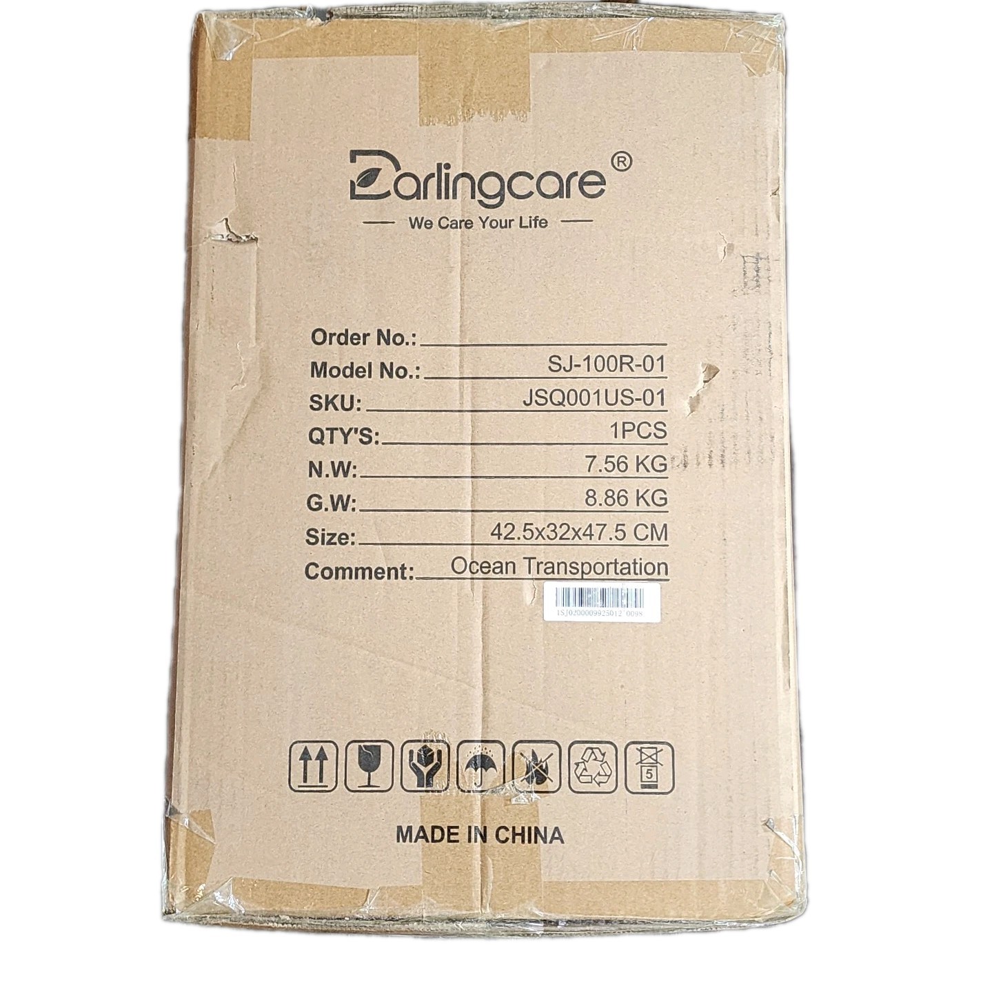 Darlingcare Electric SJ-100R-01 Reverse Osmosis Counter Water Filtration System gallery