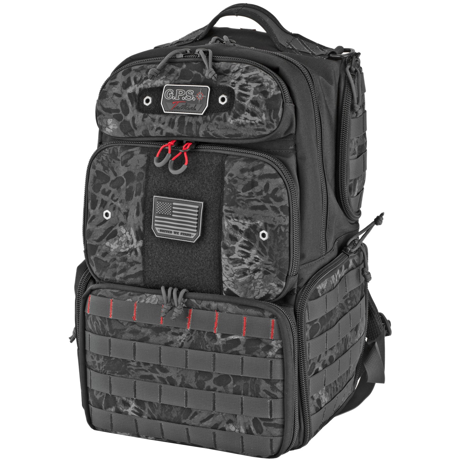 GPS TAC RANGE BACKPACK TALL BLACKOUT 3