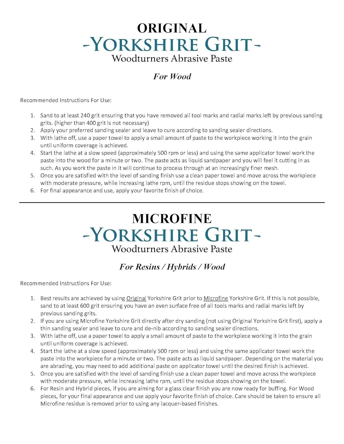 YORKSHIRE ORIGINAL GRIT 8 OZ gallery