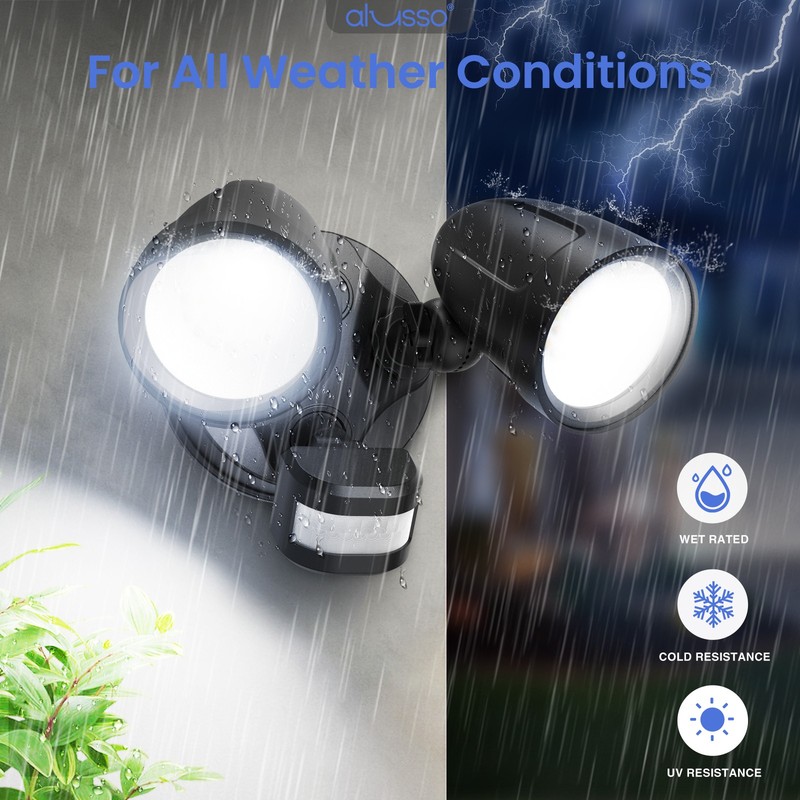 2700lm LED Security Light D2D/PIR Motion Sensor 3CCT Outdoor Yard Walllight 30W gallery