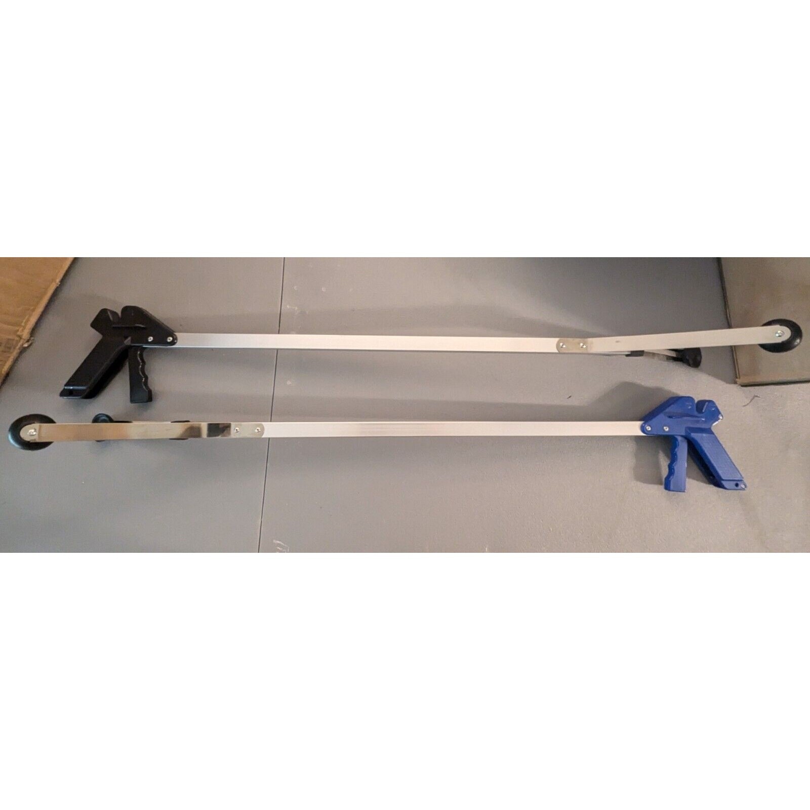 Grabber Reaching Tool, Full Hand Trigger, 32" Long Blue/Black Available gallery