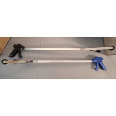 Grabber Reaching Tool, Full Hand Trigger, 32″ Long Blue/Black Available