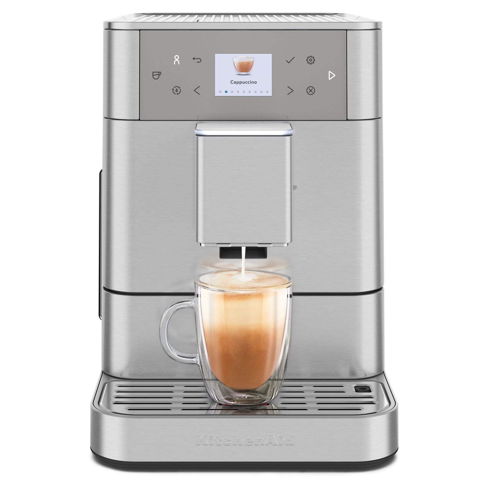 KitchenAid Fully Automatic Espresso Machine, Brushed Stainless Steel gallery