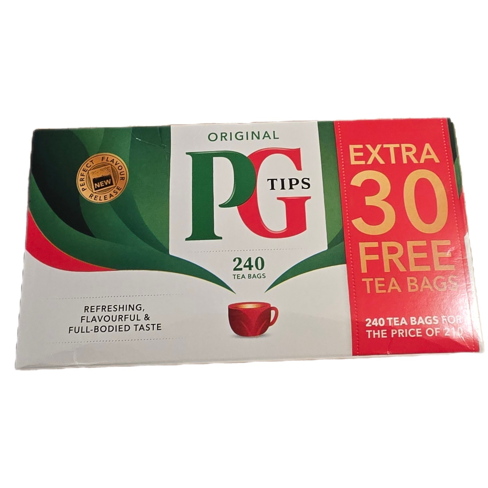240 Original PG TIPS Non Pyramid Tea Bags from Great Britain gallery
