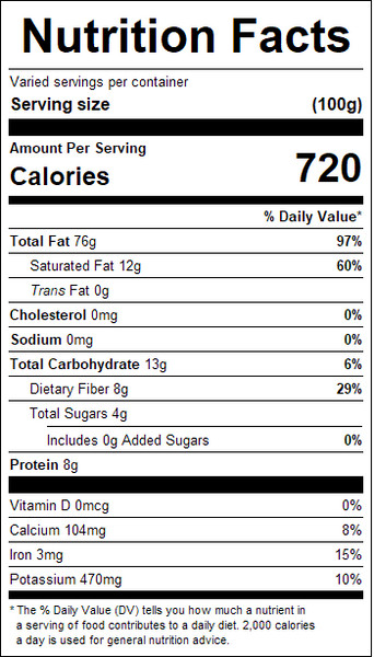 Macadamia Nuts (Roasted, Unsalted, Kosher, Style IV) - Select Weight gallery