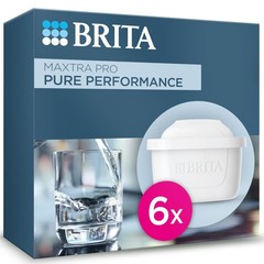 BRITA MAXTRA PRO Pure Performance Water Filter Cartridge – 6 pack 6, White