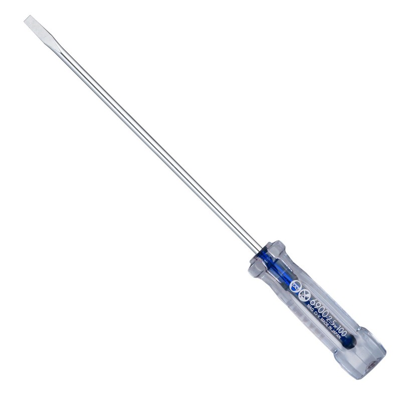 VESSEL CRYSTALINE Screwdriver Precision Type -2.5,+0,00 50-100mm No.6900 gallery