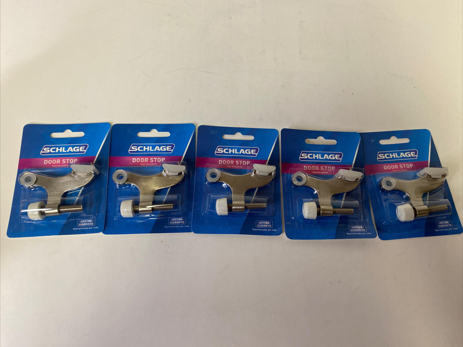 5 Pack Schlage Hinge Pin Door Stop Satin Nickel SC70Z-619E Brand New in Box gallery