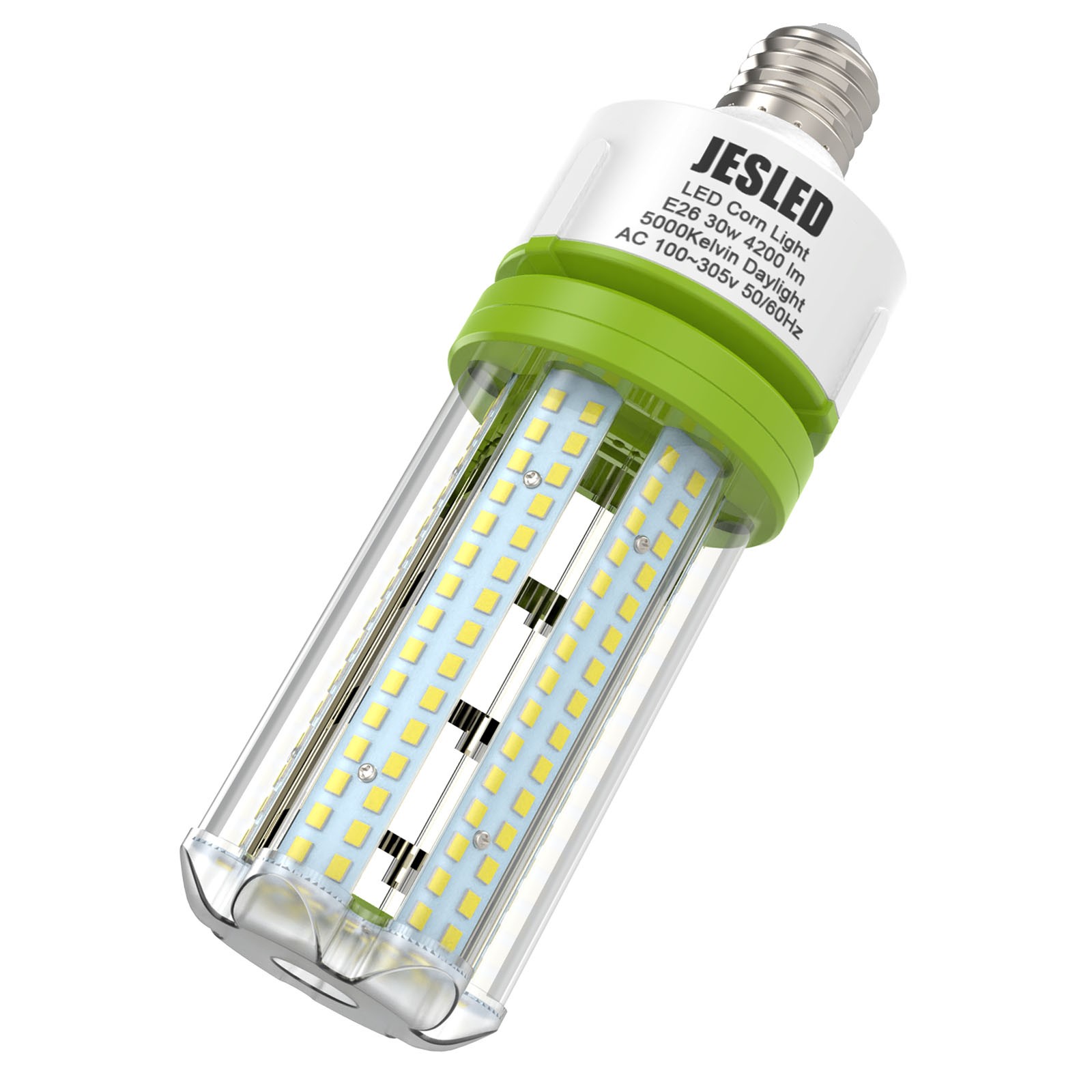 LED Corn Light Bulbs E26 30W 5000K Replace HID CFL for High Bay Garage Warehouse gallery
