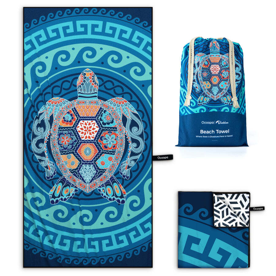 NEW! OCOOPA Microfiber Beach Towel Fast Drying Oversize Ocean Sand Free Outdoor gallery