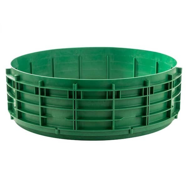 Septic Tank Riser Combo 20 in x 6 in Heavy Duty Polyethylene Durable Green Lid gallery