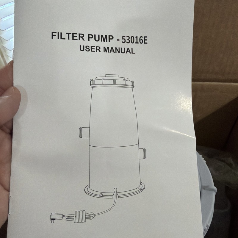 1000 GPH Filter Pump Intertek 53016E gallery