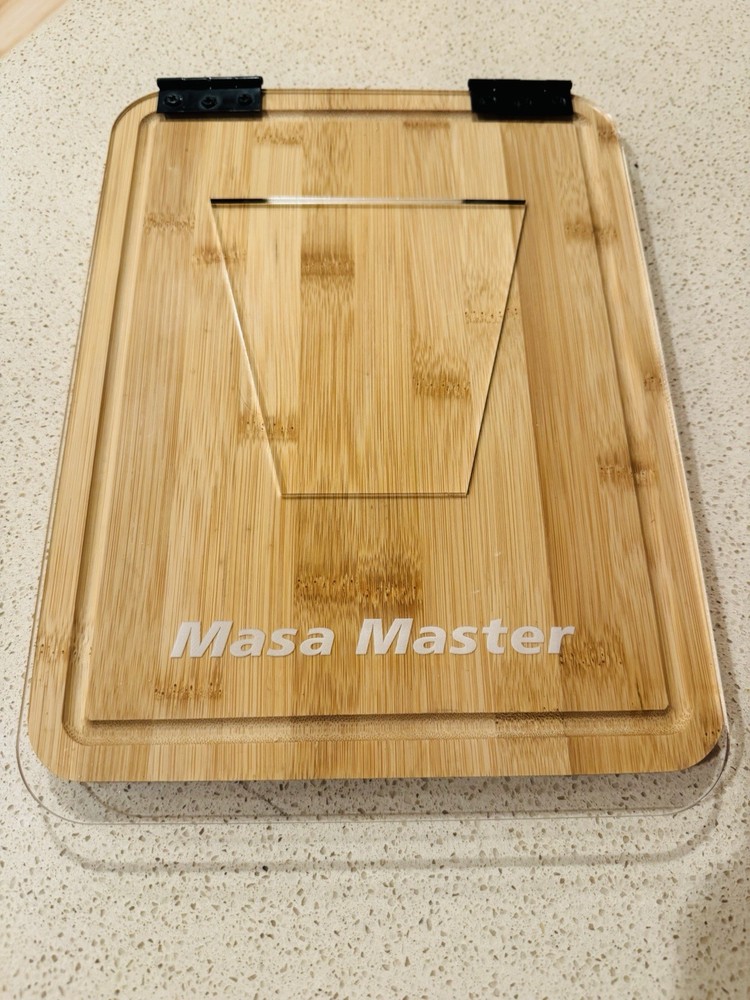 Masa Master V2 - Tamale Spreading Board - Masa Maker Tool 5” x 5” inch opening