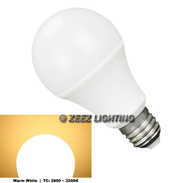 5W Soft Warm White LED Light Bulb A-Shaped A19 A21 E26 EQ. 40W Incandescent Lamp gallery