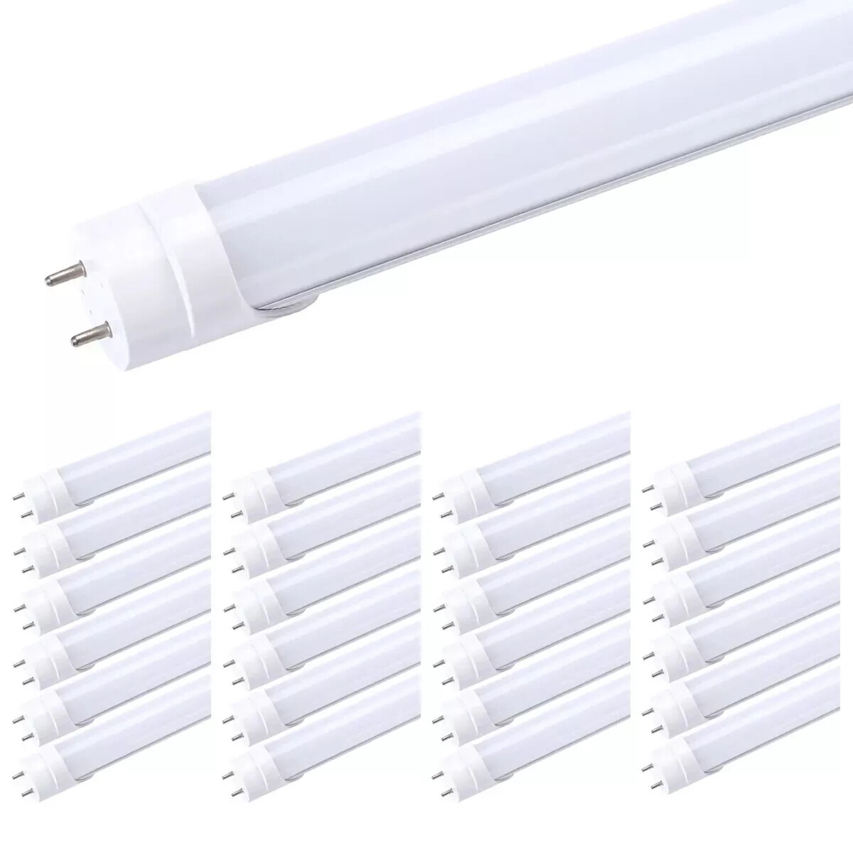 48 inch LED Light Bulb 5000K 6500K 4 foot T8 T12 Ballast Bypass Clear Milky gallery