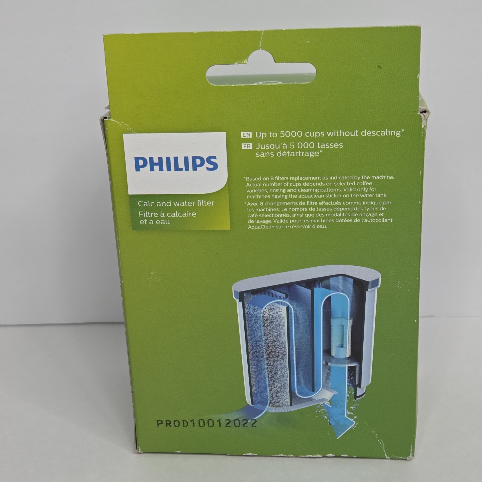 New PHILIPS Saeco Calc And Water Filter Aqua Clean 5000 Cups (CA6903/10) gallery