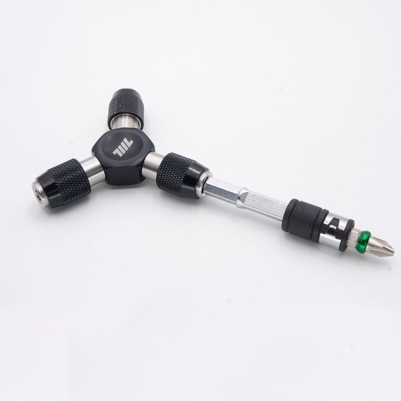 1/4" Hex to Square Drive Socket 2-In-1 Extension Combo 1 PCS Hex End 1 PCS Flat gallery