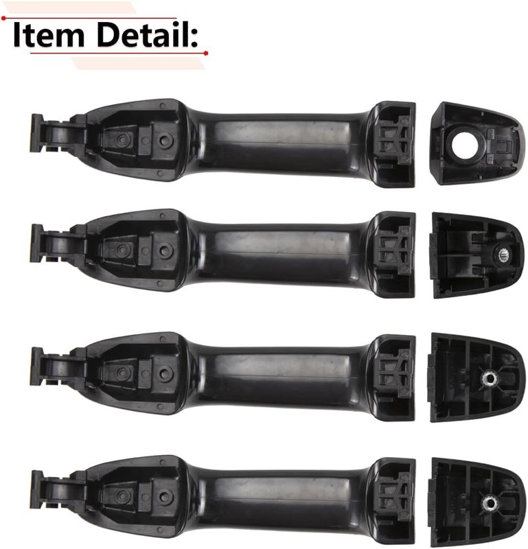 1Set Exterior Door Handle Compatible with Toyota Camry 2012 2013 2014 2015 gallery