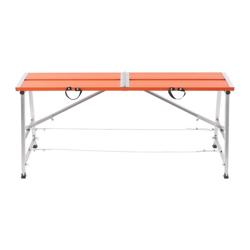 Work Platform Adjustable Height Portable Folding Scaffolding Platform 330lb Load gallery