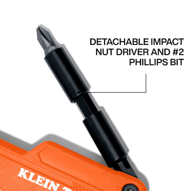 Klein Tools Folding Utility Knife with Driver Screwdriver Tool gallery
