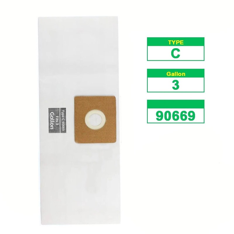 12 Pcs 90669 All around Collection Type C Vacuum Bags For Shop Vac 3 Gallon Bags gallery
