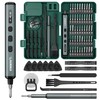 Mini Electric Screwdriver 67 in 1 Set 5 Torque Settings 350mAh 200 RPM gallery