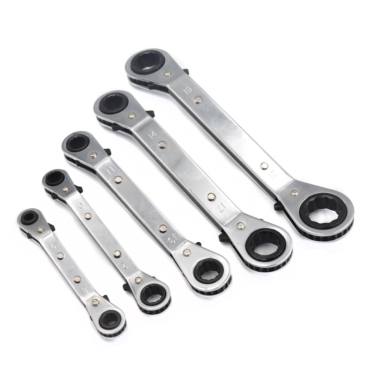 Metric Box End Reversible Ratcheting Wrenches Set,Metric Ratchet Box Wrench S... gallery