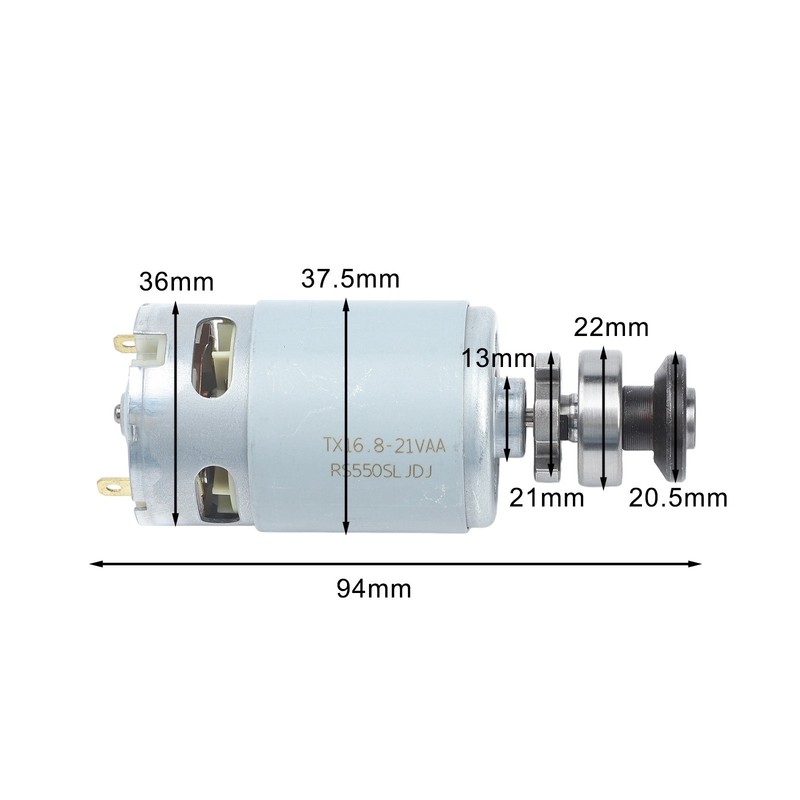 Replacement For Mini Lithium Angle Grinder Motor 16 8V 18V 21V for Power Tools gallery