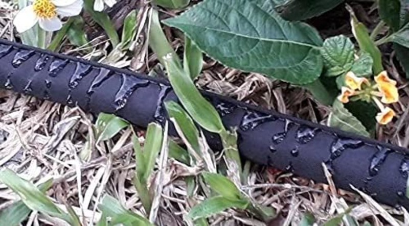 Durable 75ft Flat Soaker Hose 2 Pack Vinyl Kink Resistant Garden Irrigation gallery