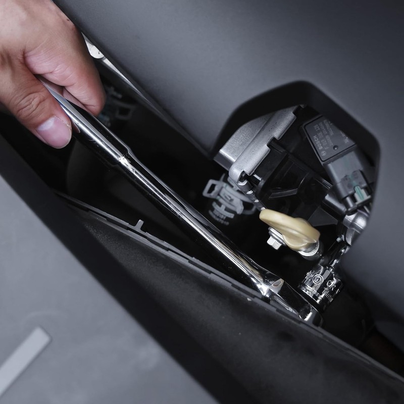 WORKPRO Low Profile 1/2-Inch Drive Ratchet 90-Tooth Quick-release Ratchet Wrench gallery