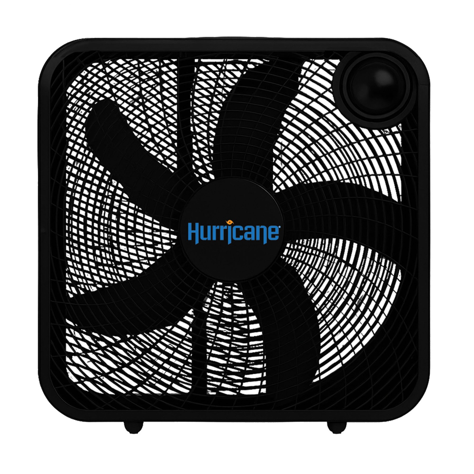 Hurricane 20 Inch Classic Series Floor Box Fan with 3 Speed Settings, Black gallery