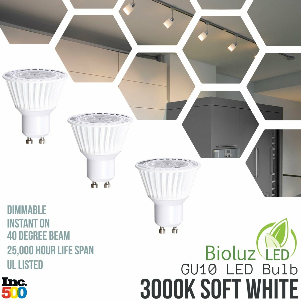 GU10 LED Bulbs - Dimmable gallery