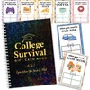 1 Pack College Survival Gift Card Book 7x5 Inch Black 2026 Graduation Gift Set gallery