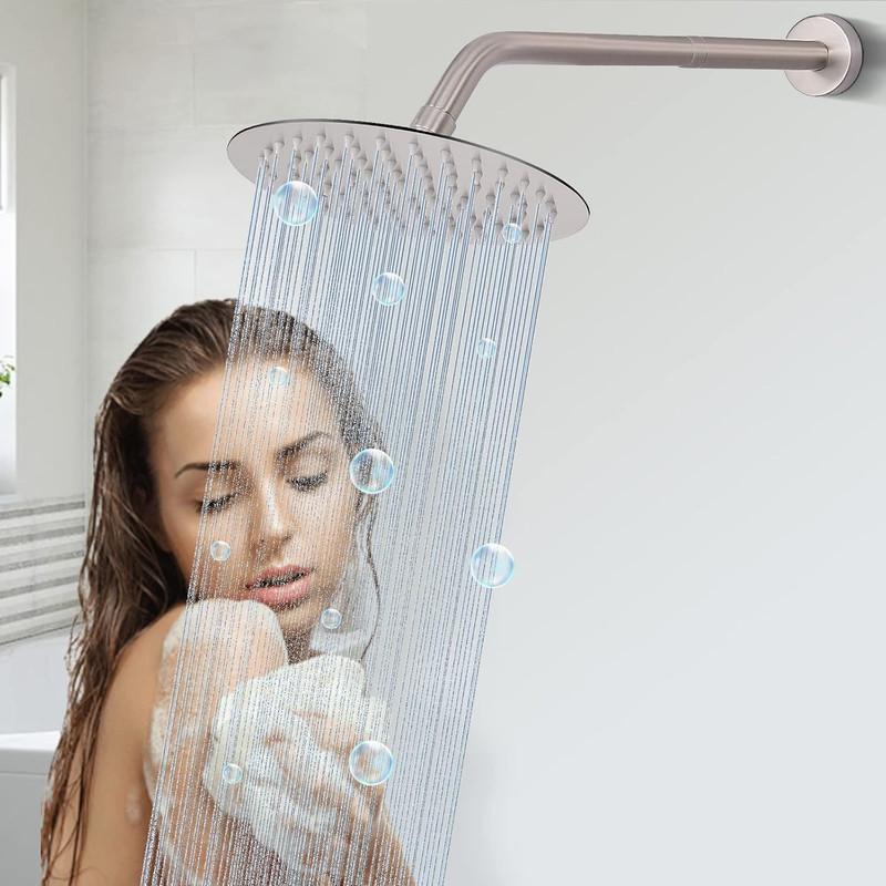 Shower Head Extension Arm, Shower Extender Water Outlet- Lowers Existing, Shower gallery
