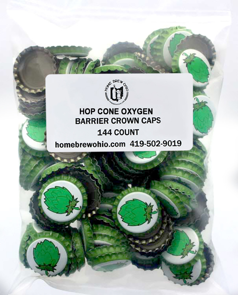 Beer Bottle Crown Caps - (Hop Cone) Package of 144 gallery