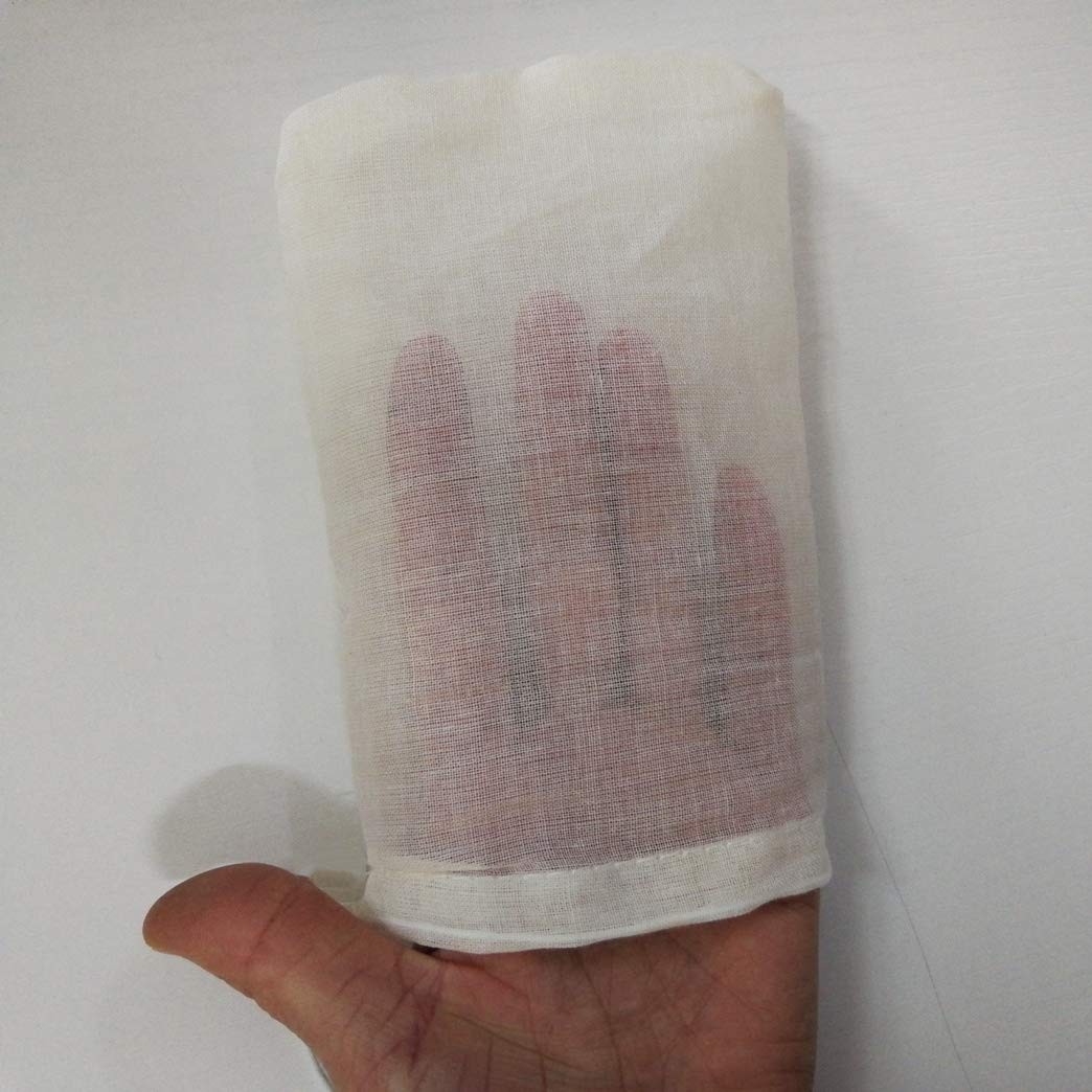 100Pcs Cotton Drawstring Bags, Reusable Muslin Bag Natural Cotton Bags with Draw gallery