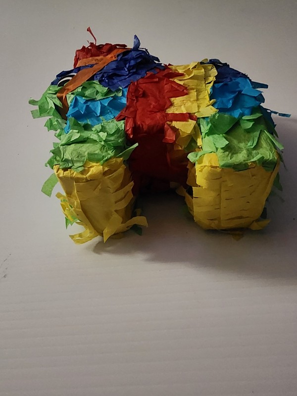Multicolor Donkey Piñata Pull-String Party Decoration, Animals Theme, No Filling gallery