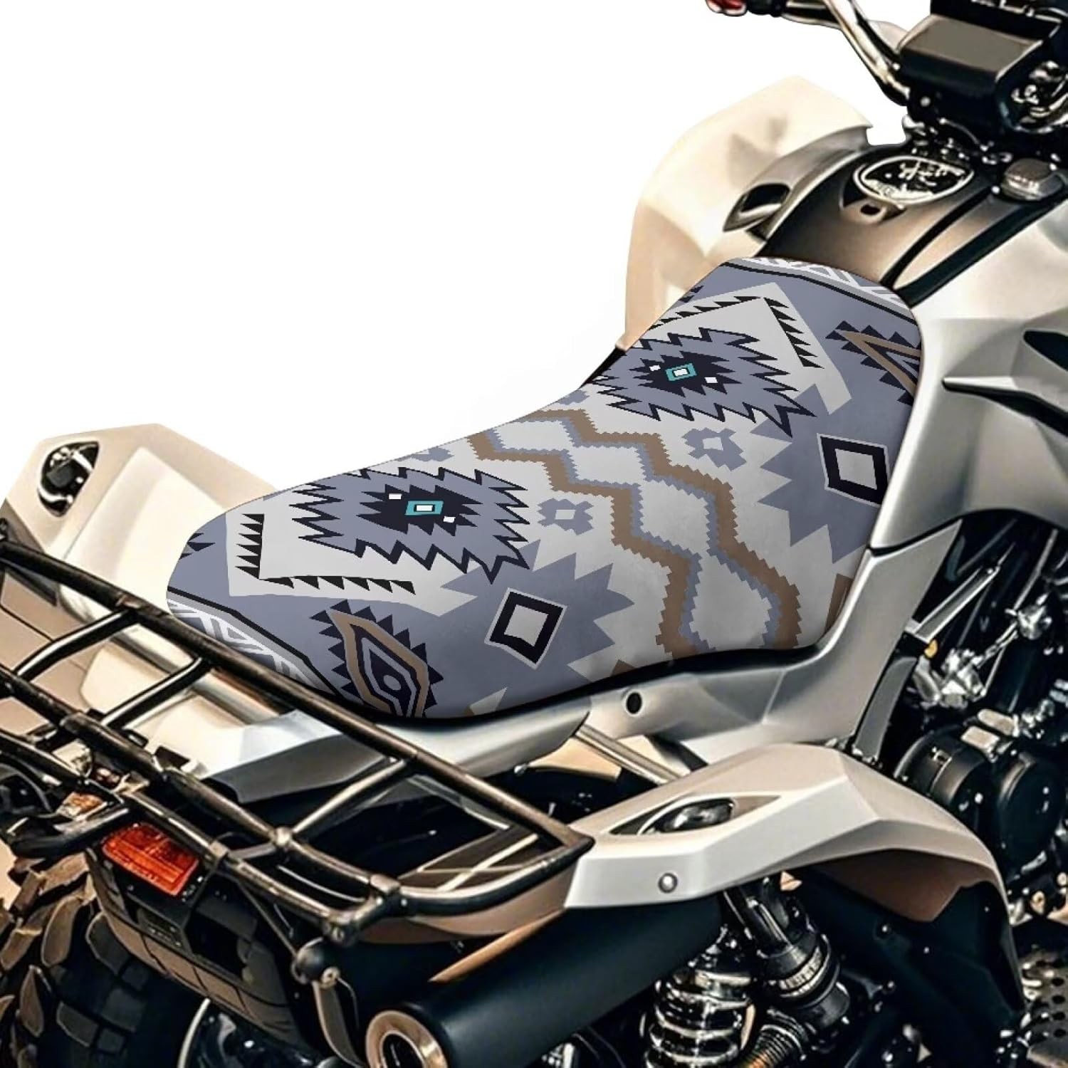 All Season ATV Waterproof UV Resistant Seat Cover 25.2x10 Inch Universal gallery