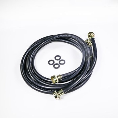 2x 6 Ft Washing Machine Water Inlet Hose w/ Rubber Washer O-Ring TJ726RBFFP NEW gallery