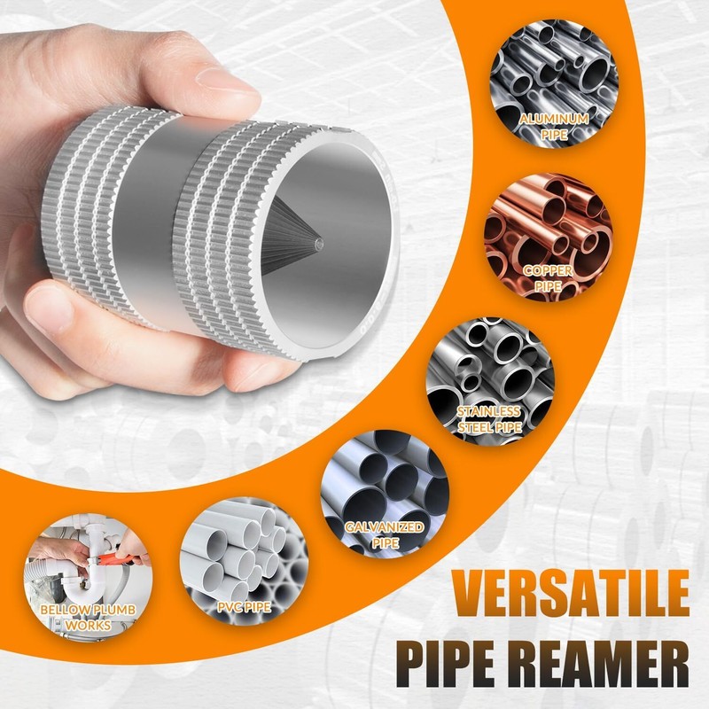 1/4" - 1-1/4" Inner/Outer Reaming Tool Pipe Reamer Replace for 29983 223S Reamer gallery